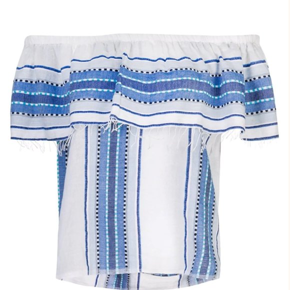 Lemlem Welela off shoulder top - Picture 2 of 4